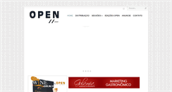 Desktop Screenshot of openjornal.com.br