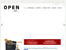 Tablet Screenshot of openjornal.com.br